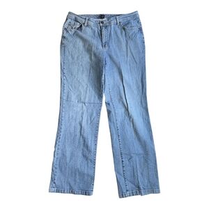 Venezia Blue Straight Leg Jeans Classic Style
